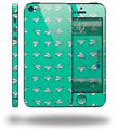 Paper Planes Turquoise - Decal Style Vinyl Skin (fits Apple Original iPhone 5, NOT the iPhone 5C or 5S)