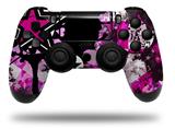 WraptorSkinz Skin compatible with Sony PS4 Dualshock Controller PlayStation 4 Original Slim and Pro Pink Star Splatter (CONTROLLER NOT INCLUDED)
