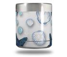 Skin Decal Wrap for Yeti Rambler Lowball - Starfish and Sea Shells White
