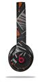 WraptorSkinz Skin Decal Wrap compatible with Beats Solo 2 and Solo 3 Wireless Headphones Baja 0023 Orange Burnt (HEADPHONES NOT INCLUDED)