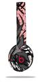 WraptorSkinz Skin Decal Wrap compatible with Beats Solo 2 and Solo 3 Wireless Headphones Baja 0040 Pink (HEADPHONES NOT INCLUDED)