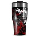 WraptorSkinz Skin Wrap compatible with 2017 and newer RTIC Tumblers 30oz Baja 0003 Red Dark (TUMBLER NOT INCLUDED)