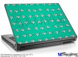 Laptop Skin (Medium) - Paper Planes Turquoise