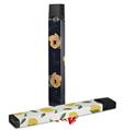 Skin Decal Wrap 2 Pack for Juul Vapes Poppy Orange Navy JUUL NOT INCLUDED