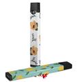 Skin Decal Wrap 2 Pack for Juul Vapes Poppy Orange JUUL NOT INCLUDED