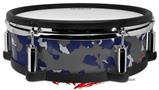 Skin Wrap works with Roland vDrum Shell PD-128 Drum WraptorCamo Old School Camouflage Camo Blue Navy (DRUM NOT INCLUDED)