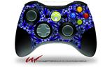 XBOX 360 Wireless Controller Decal Style Skin - Daisy Blue (CONTROLLER NOT INCLUDED)