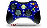 XBOX 360 Wireless Controller Decal Style Skin - Paper Planes Royal Blue (CONTROLLER NOT INCLUDED)