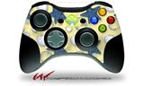 XBOX 360 Wireless Controller Decal Style Skin - Starfish and Sea Shells Yellow Sunshine (CONTROLLER NOT INCLUDED)