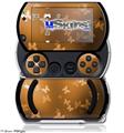 Bokeh Butterflies Orange - Decal Style Skins (fits Sony PSPgo)