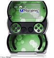 Bokeh Hex Green - Decal Style Skins (fits Sony PSPgo)