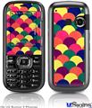 LG Rumor 2 Skin - Brushed Cirlces Multi Dark