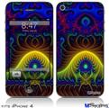 iPhone 4 Decal Style Vinyl Skin - Indhra-1 (DOES NOT fit newer iPhone 4S)