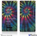 Zune HD Skin - Tie Dye Swirl 105