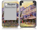 Vincent Van Gogh The Restaurant De La Siren In Asni�res - Decal Style Skin fits Amazon Kindle 3 Keyboard (with 6 inch display)