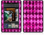 Amazon Kindle Fire (Original) Decal Style Skin - Pink Diamond