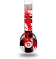 WraptorSkinz Skin Decal Wrap compatible with Beats Solo HD (Original) Checkerboard Splatter (HEADPHONES NOT INCLUDED)