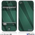 iPhone 4S Decal Style Vinyl Skin - VintageID 25 Seafoam Green